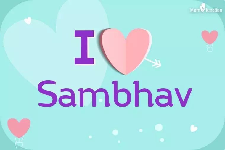 I Love Sambhav Wallpaper