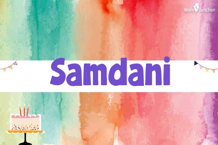 Samdani Birthday Wallpaper