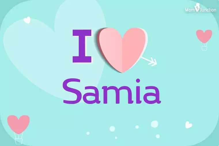 I Love Samia Wallpaper