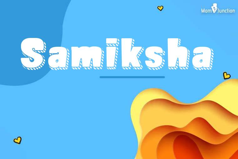 Samiksha 3D Wallpaper