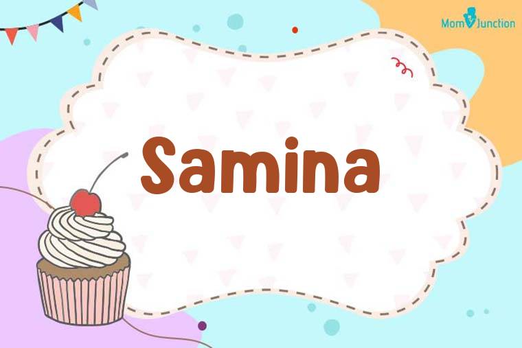 Samina Birthday Wallpaper