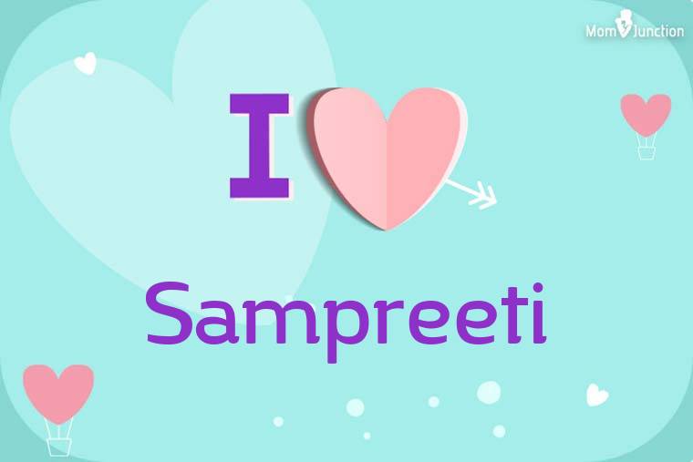 I Love Sampreeti Wallpaper