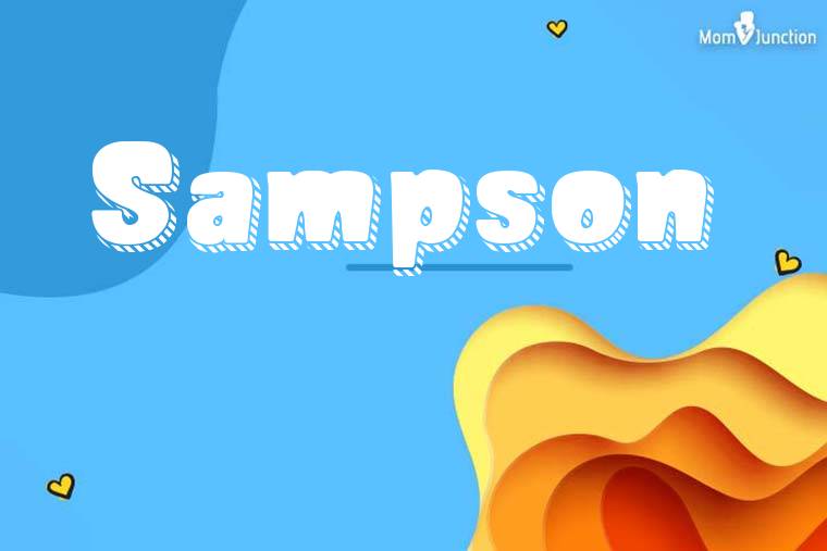 Sampson 3D Wallpaper