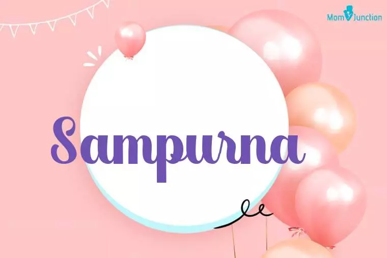 Sampurna Birthday Wallpaper