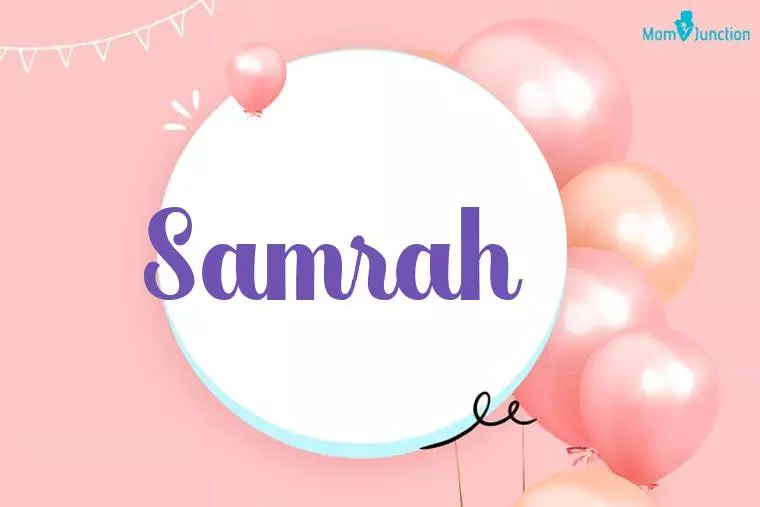 Samrah Birthday Wallpaper