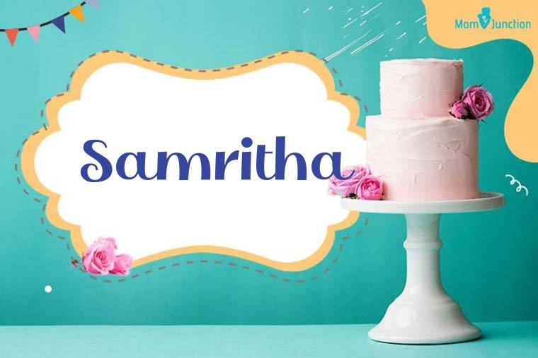 Samritha Birthday Wallpaper