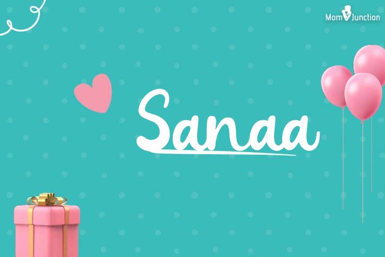 Sanaa Birthday Wallpaper