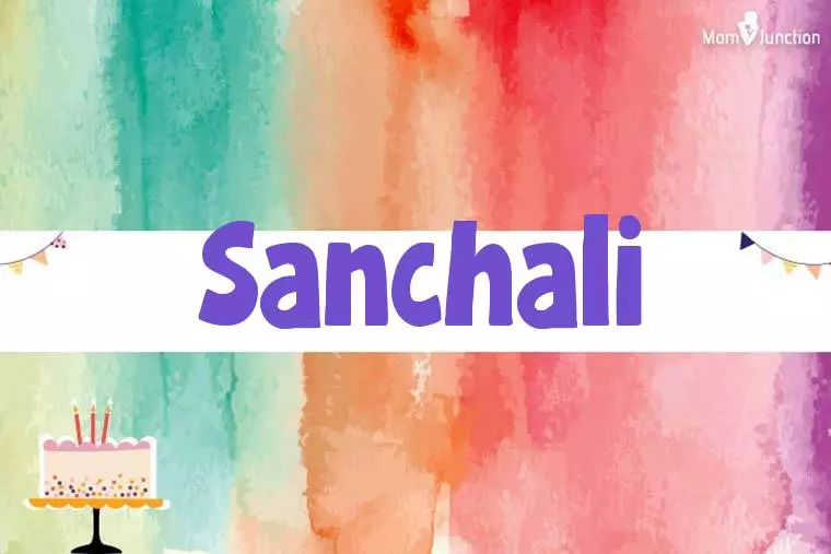 Sanchali Birthday Wallpaper