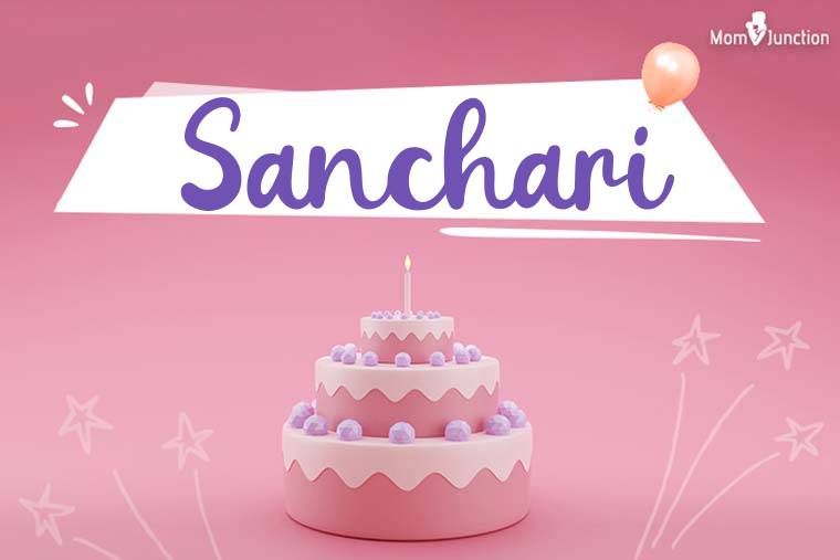 Sanchari Birthday Wallpaper