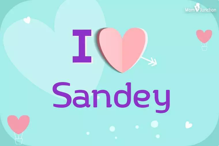 I Love Sandey Wallpaper