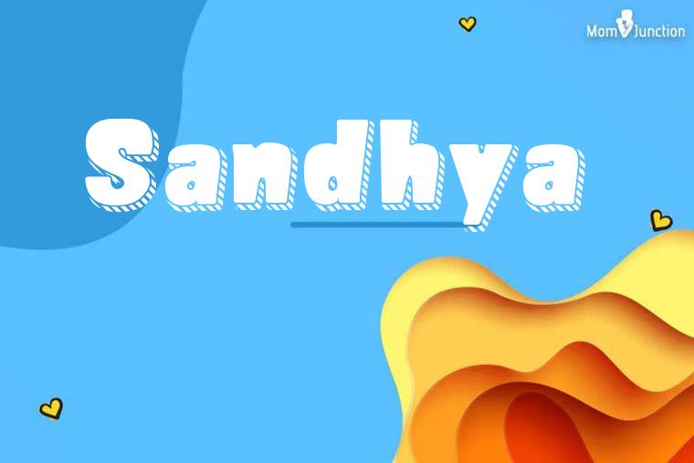 Sandhya 3D Wallpaper