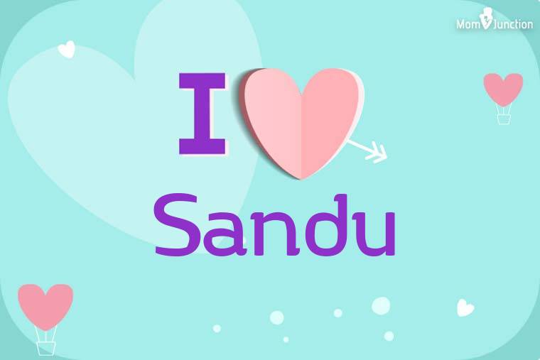I Love Sandu Wallpaper