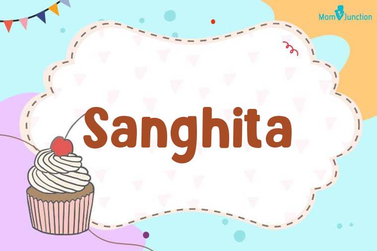 Sanghita Birthday Wallpaper