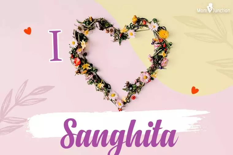 I Love Sanghita Wallpaper