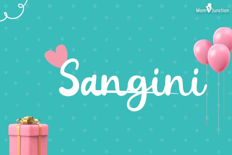 Sangini Birthday Wallpaper