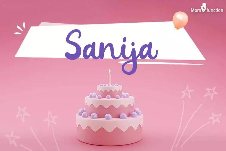 Sanija Birthday Wallpaper