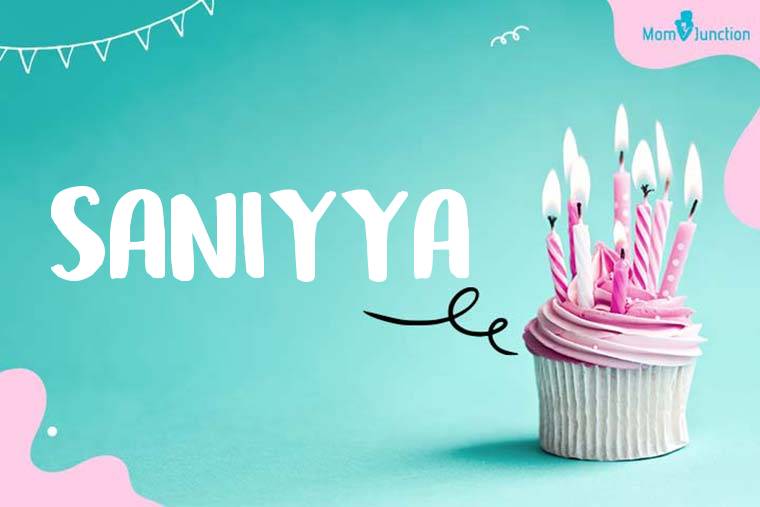Saniyya Birthday Wallpaper