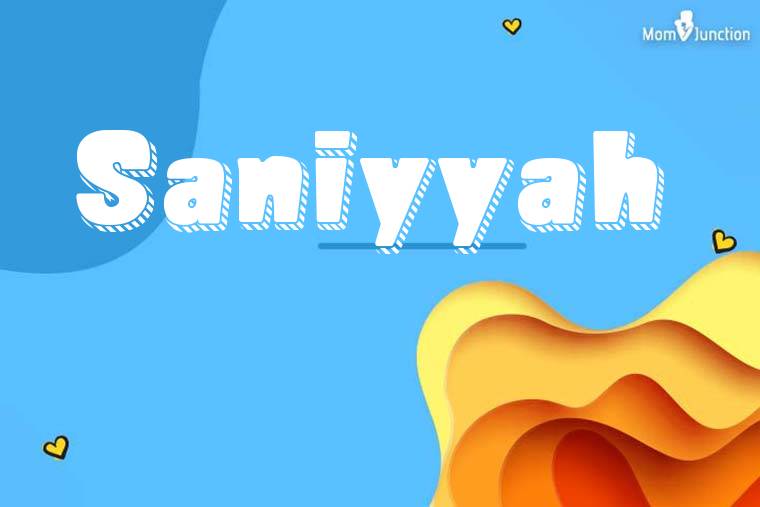 Saniyyah 3D Wallpaper