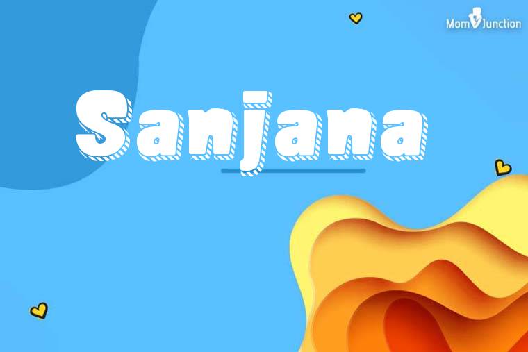 Sanjana 3D Wallpaper