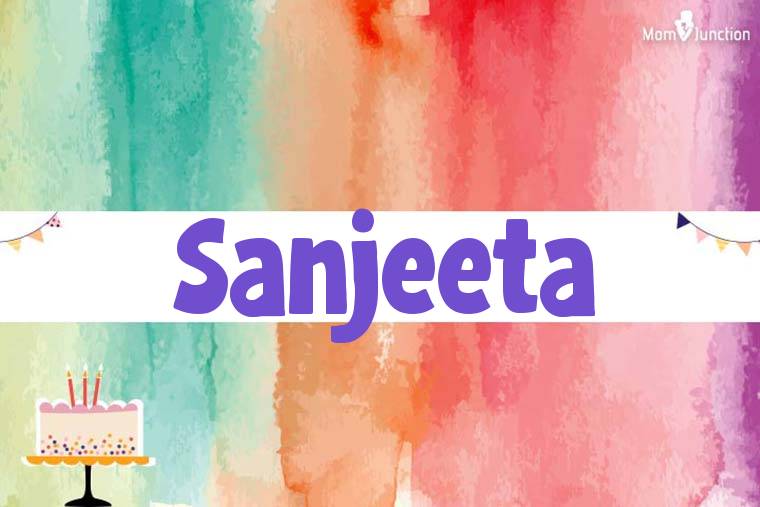 Sanjeeta Birthday Wallpaper