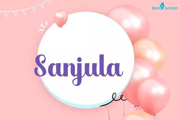 Sanjula Birthday Wallpaper