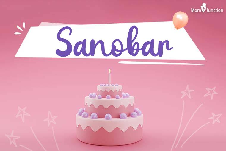 Sanobar Birthday Wallpaper