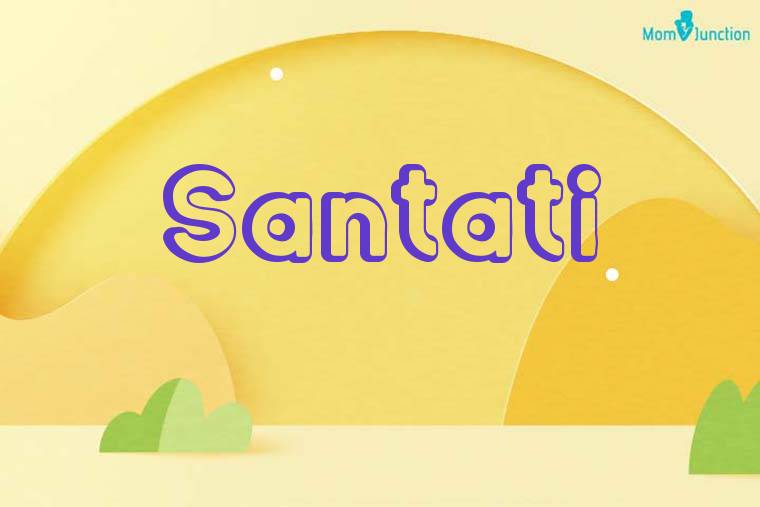Santati 3D Wallpaper