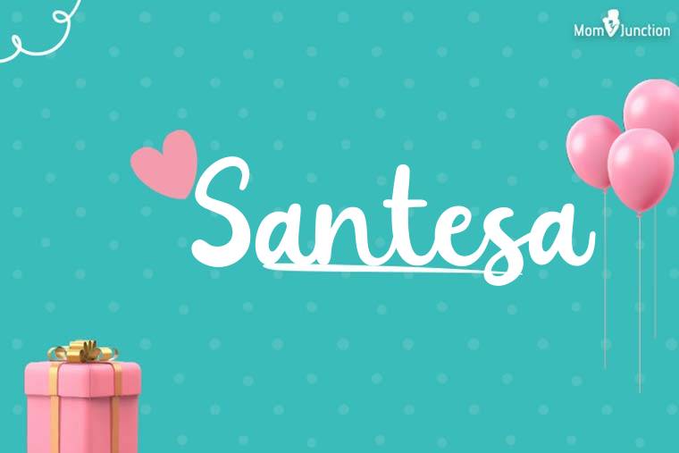 Santesa Birthday Wallpaper