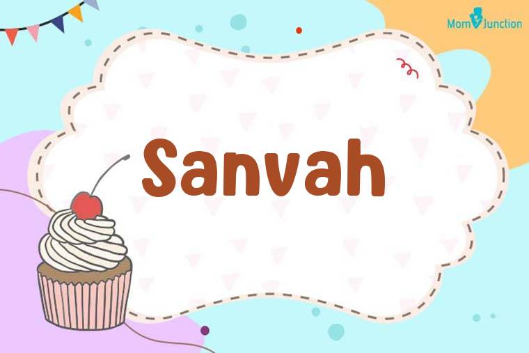 Sanvah Birthday Wallpaper