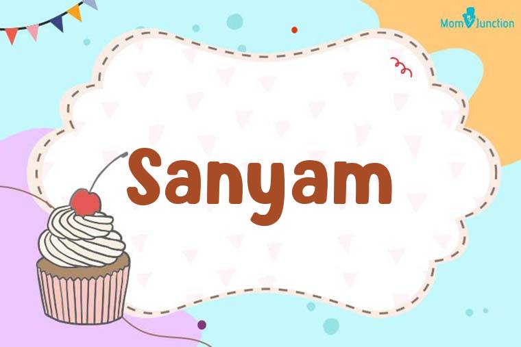 Sanyam Birthday Wallpaper
