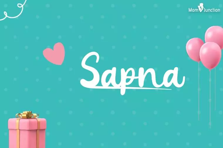 Sapna Birthday Wallpaper