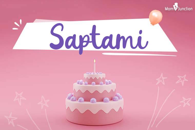 Saptami Birthday Wallpaper