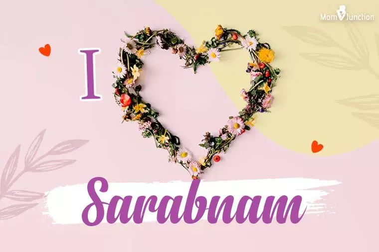 I Love Sarabnam Wallpaper