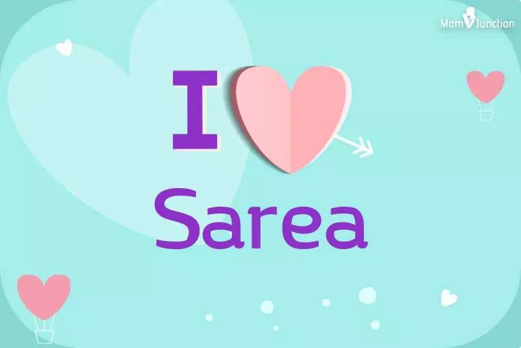 I Love Sarea Wallpaper