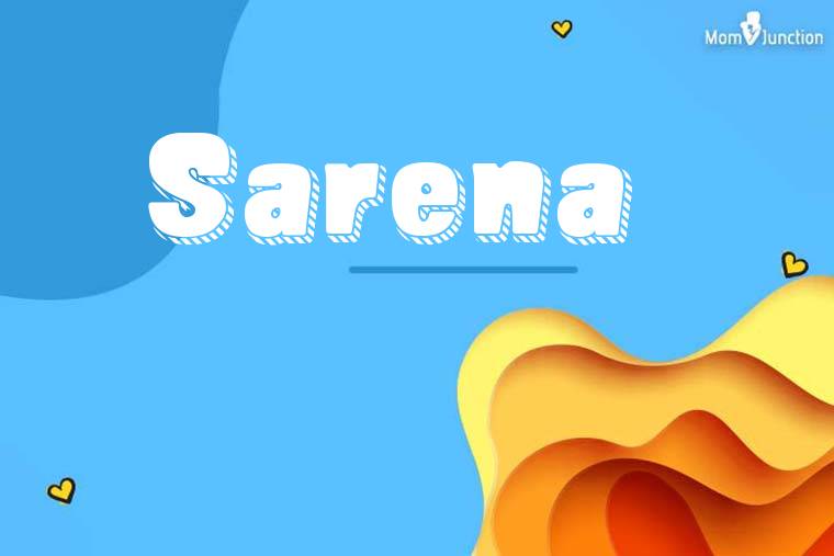 Sarena 3D Wallpaper