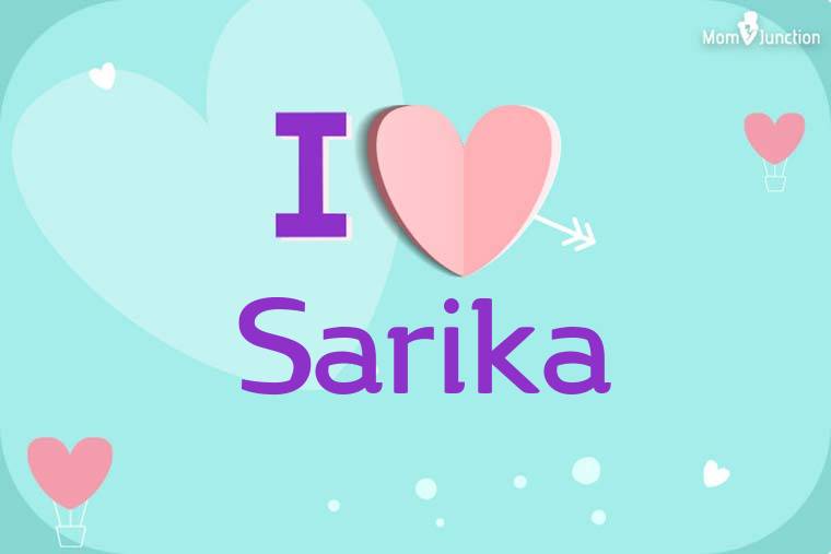 I Love Sarika Wallpaper