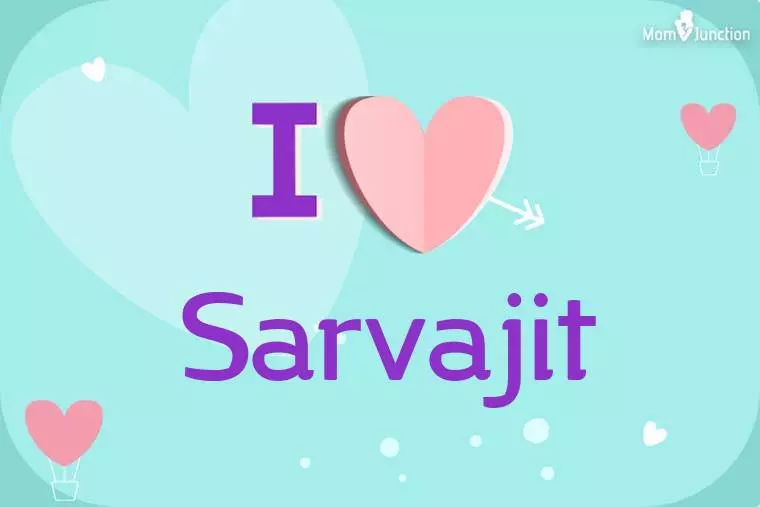 I Love Sarvajit Wallpaper