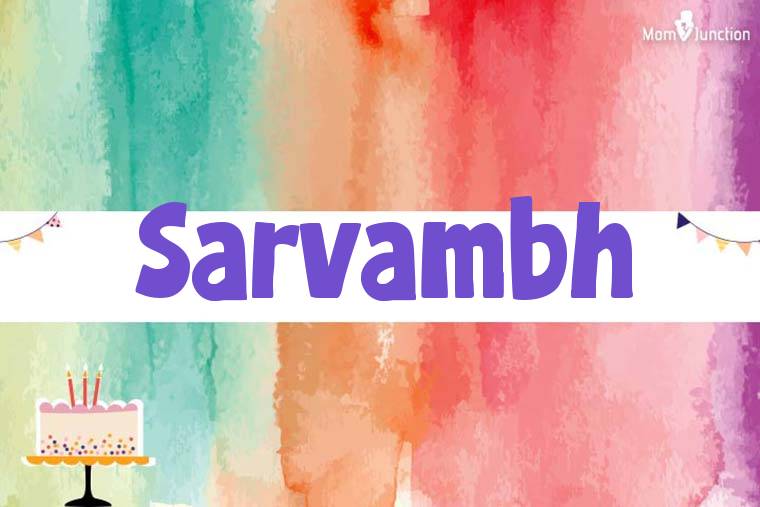 Sarvambh Birthday Wallpaper