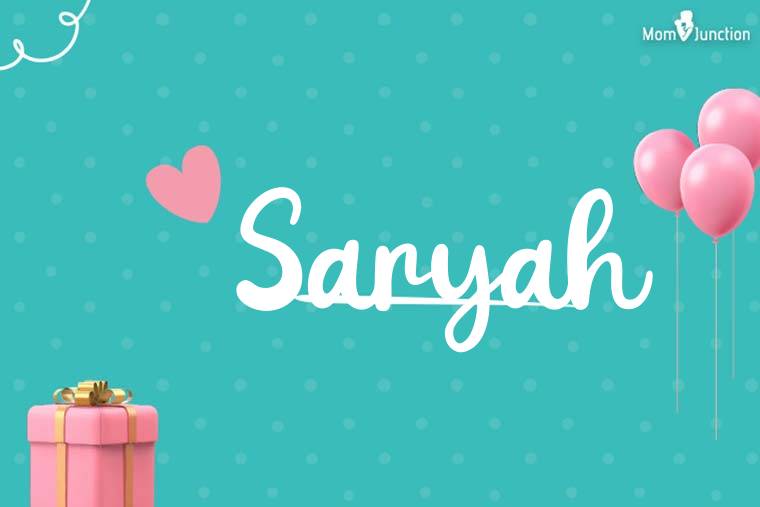 Saryah Birthday Wallpaper