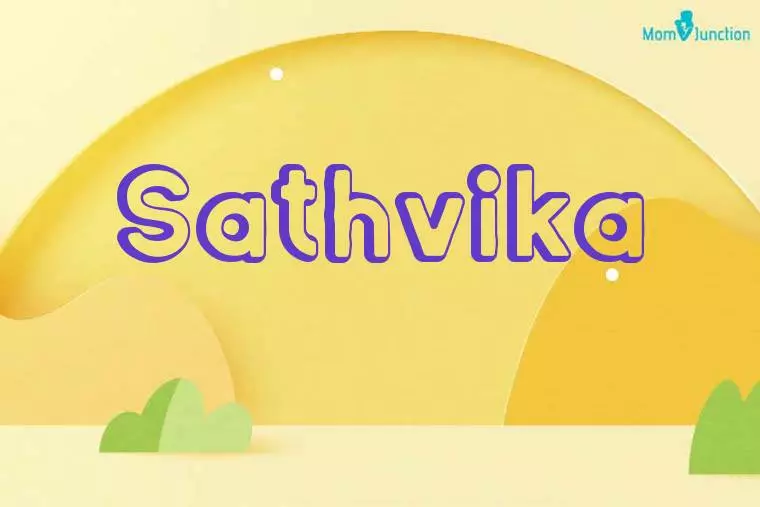 Sathvika 3D Wallpaper