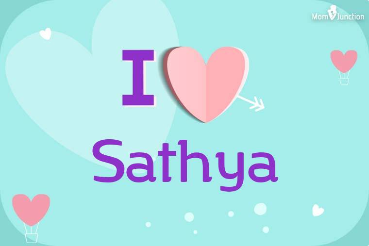 I Love Sathya Wallpaper