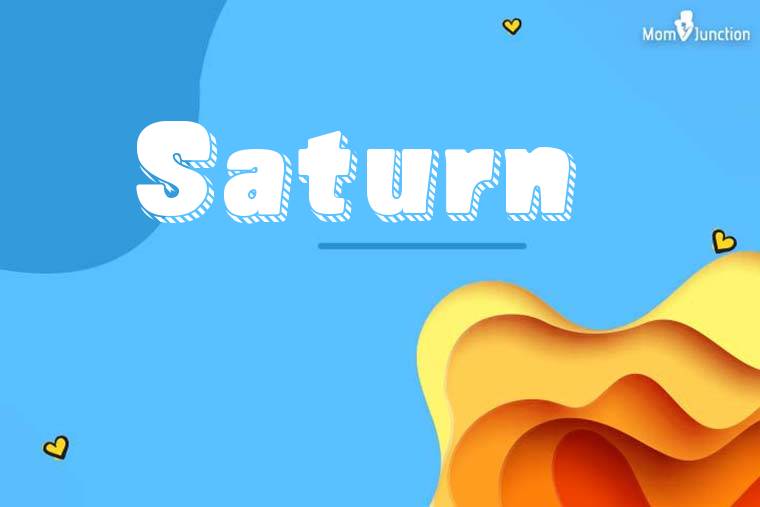 Saturn 3D Wallpaper