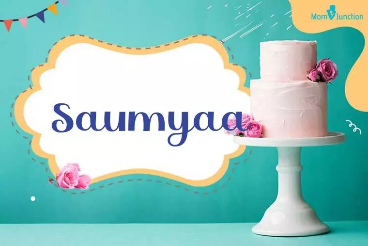 Saumyaa Birthday Wallpaper