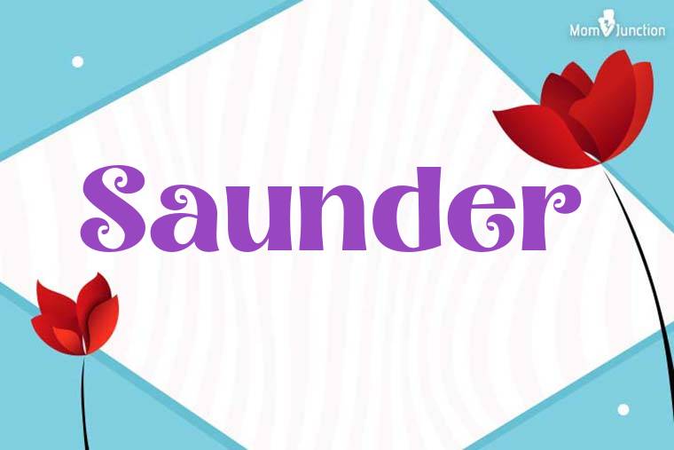 Saunder 3D Wallpaper