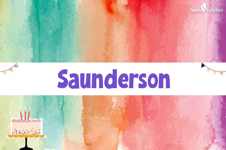 Saunderson Birthday Wallpaper