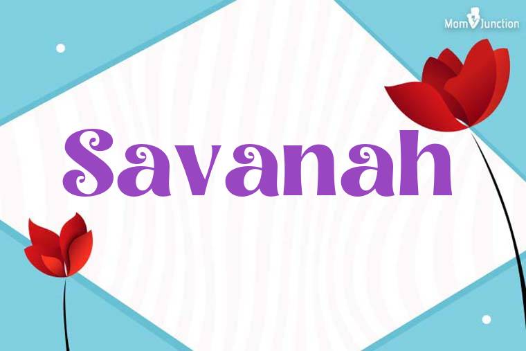 Savanah 3D Wallpaper