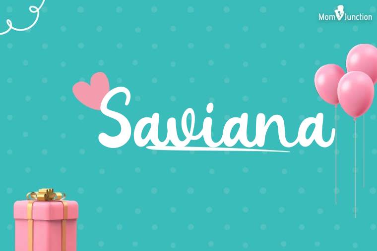 Saviana Birthday Wallpaper