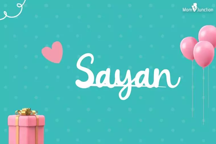 Sayan Birthday Wallpaper