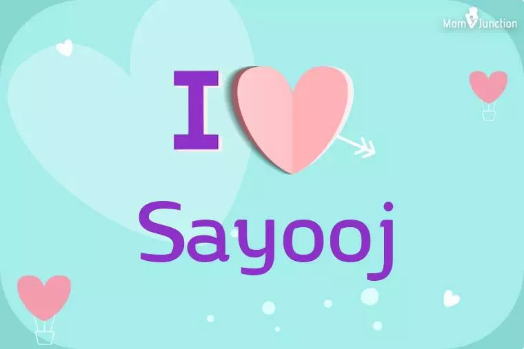 I Love Sayooj Wallpaper