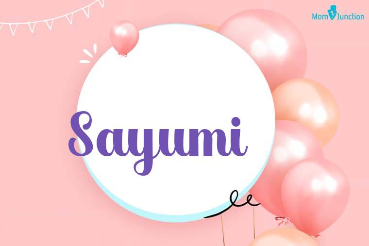 Sayumi Birthday Wallpaper